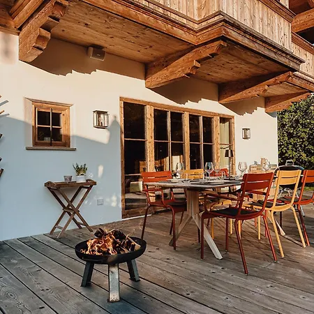 Nordic Mit Privatem Whirlpool Und Sauna Chalet Bayrischzell