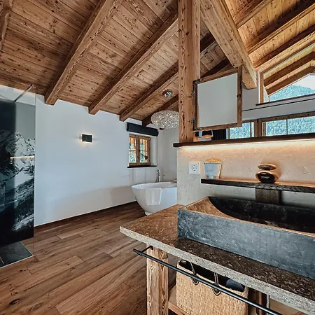 Nordic Mit Privatem Whirlpool Und Sauna Chalet