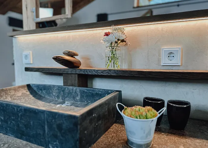 Nordic Mit Privatem Whirlpool Und Sauna בקתה